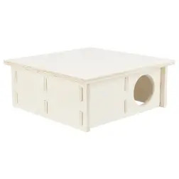 Abrigo em Madeira com 4 Divisórias Trixie - 25x10x25cm - 1040160131