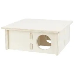 Abrigo em Madeira com 4 Divisórias Trixie - 25x10x25cm #1 - 1040160131