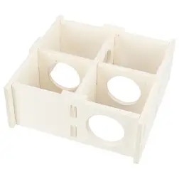 Abrigo em Madeira com 4 Divisórias Trixie - 25x10x25cm #4 - 1040160131