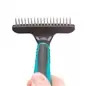 Pente Ancinho Dentes Rotativos P/ Pelo Curto 10x15 Cm Trixie