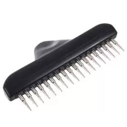 Pente Ancinho Dentes Rotativos P/ Pelo Curto 10x15 Cm Trixie #1 - 1040330125
