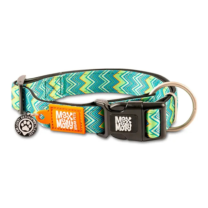 Coleira com ID Tag "Vintage" Coleira com ID Tag "Vintage"