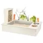 Alimentador Em Madeira C/ Gamelas/porta Feno 70x41x47 Trixie
