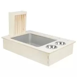 Alimentador Em Madeira C/ Gamelas/porta Feno 70x41x47 Trixie #2 - 1040090537