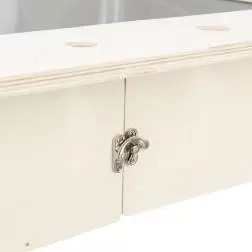 Alimentador Em Madeira C/ Gamelas/porta Feno 70x41x47 Trixie #3 - 1040090537