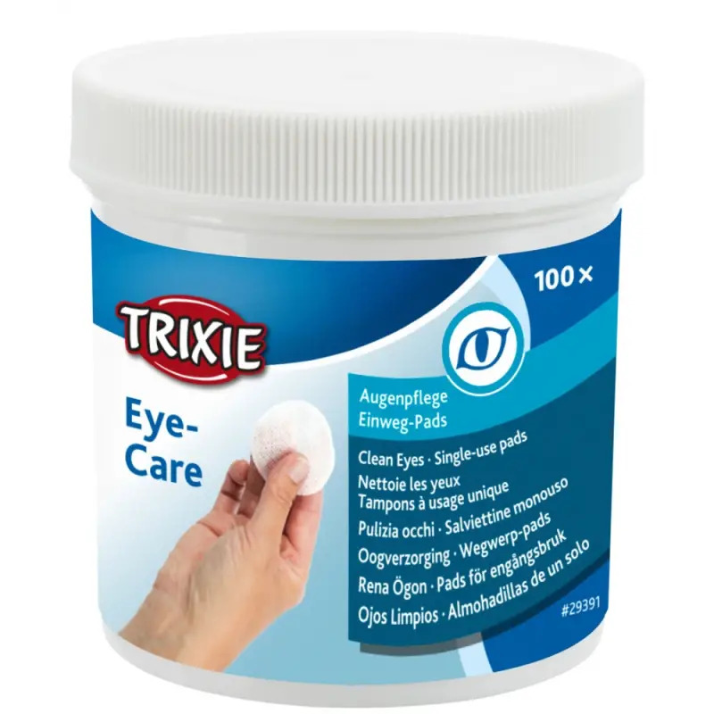 Discos P/ Limpeza De Olhos 100 Unid. Trixie