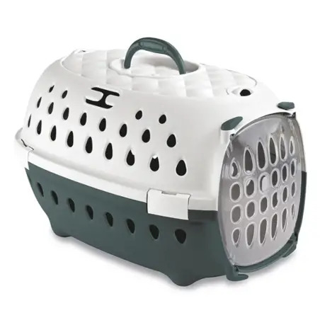 Transportadora "travel Chic" verde 50x34x32 Cm Stefanplast - 1580090073