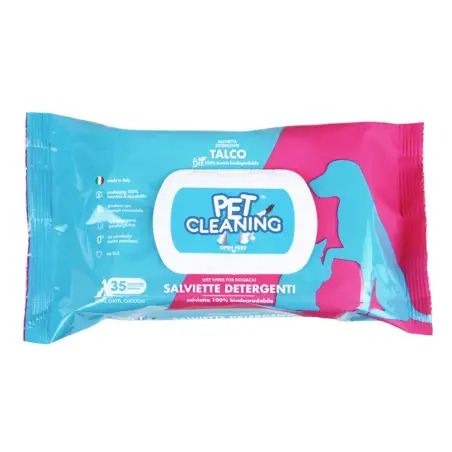 Toalhetes Humidos "pet Cleaning" - Talco emb.  Pet Cleaning - 1050120011