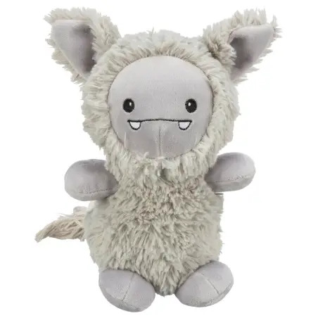 Monstro Em Pelucia/corda - 32 Cm cinza Trixie - 1040061065