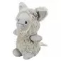 Monstro Em Pelucia/corda - 32 Cm cinza Trixie