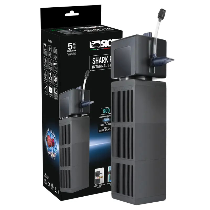 Filtro Interior Shark Pro 900 900 L/h Sicce