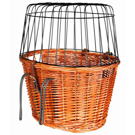 Cesto C/ Tampa Em Arame P/ Bicicleta 44x48x33 Cm mel Trixie - 1580090177