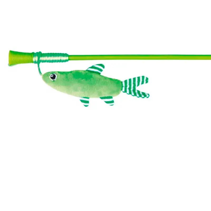Bastao C/ Peixe Em Pelucia - 42 Cm Trixie