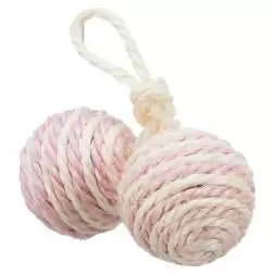 Bola Dupla Em Sisal Recheada C/ Catnip Trixie - 1040060797
