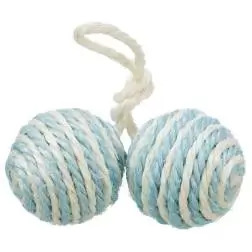 Bola Dupla Em Sisal Recheada C/ Catnip Trixie - 1040060797