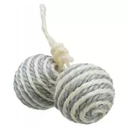 Bola Dupla Em Sisal Recheada C/ Catnip Trixie #6 - 1040060797