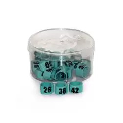 Anilhas P/ Pombos Numeradas 26-50 emb. C/ 25 Diversas #1 - 1040110019