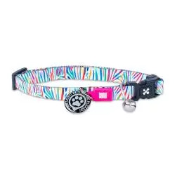 Max & Molly - Coleira C/ Id Tag "magic Zebra" P/ G Max&Molly - 1040080892