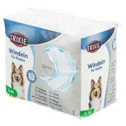 Fraldas Descartaveis P/ Caes - Tam. S-m 12 Unid. . Trixie - 1050220024