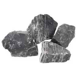 Rocha Negra C/ Veios - Peças Sortidas aprox. 5 Kg Hobby - 1040350305