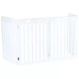 Barreira C/ 4 Elementos P/ Caes lacado Branco 60-16 Trixie - 1040480018