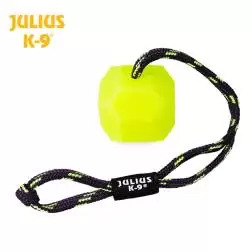 Bola "julius K-9" Fluorescente C/ Corda amarela/d Julius-K9 - 1040061230