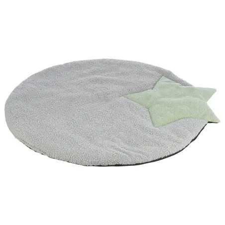 Junior Colchao Fino C/ Estrela 86x80 Cm cinza/menta Trixie - 1040310302