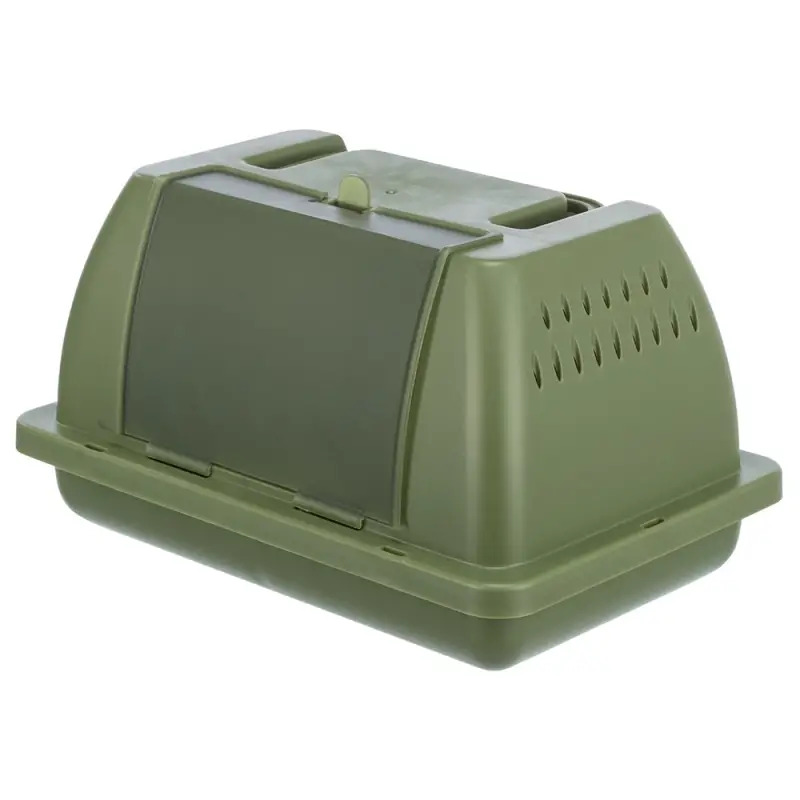 Transp. C/ Poleiro P/ Peq. Animais  24×13×16 Cm verd Trixie