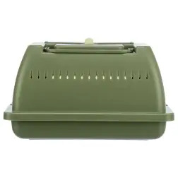 Transp. C/ Poleiro P/ Peq. Animais  24×13×16 Cm verd Trixie #4 - 1580090169