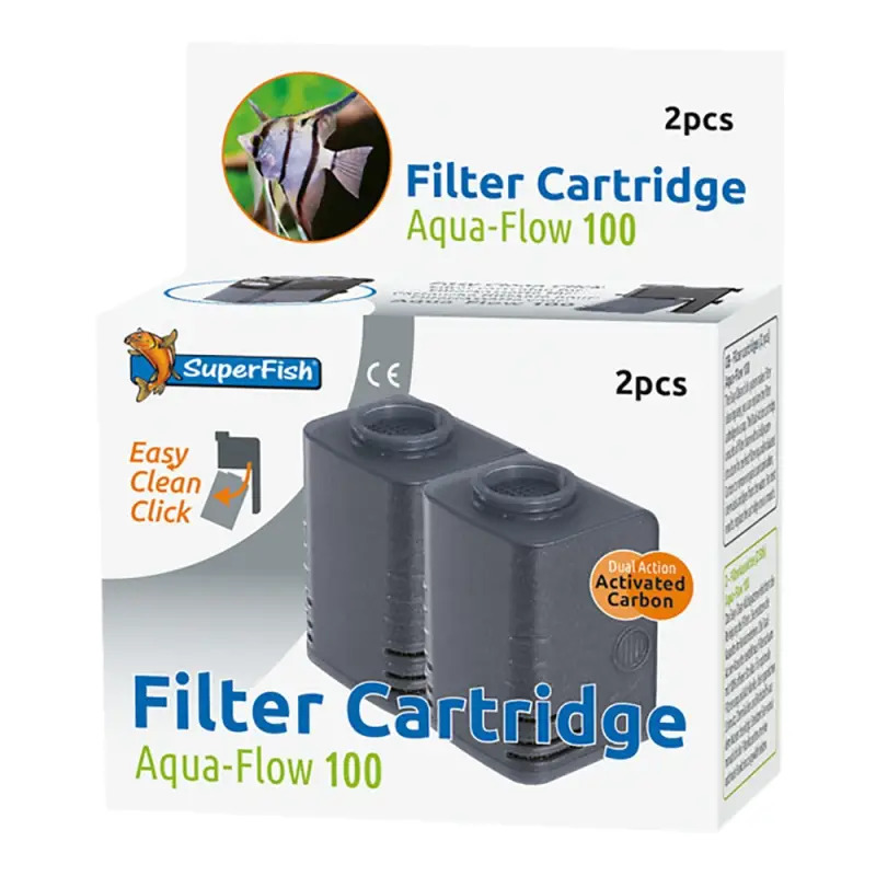 Recargas P/ Filtro Sf "aquaflow 100" 2 Unid. Superfish