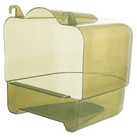 Banheira Ext. Semi-circular P/ Aves - Med. azul Tran Trixie - 1040390011