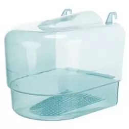 Banheira Ext. Semi-circular P/ Aves - Med. azul Tran Trixie #1 - 1040390011