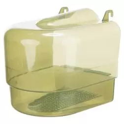 Banheira Ext. Semi-circular P/ Aves - Med. azul Tran Trixie #3 - 1040390011
