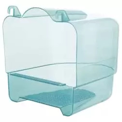 Banheira Ext. Semi-circular P/ Aves - Med. azul Tran Trixie #4 - 1040390011