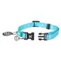 Coleira com ID Tag "Retro Blue" para Gato Max&Molly Coleira com ID Tag "Retro Blue" para Gato Max&Molly
