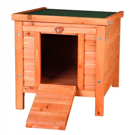 Abrigo Exterior Madeira "natura" P/ Roed. 42x43x51cm  Trixie - 1040160128