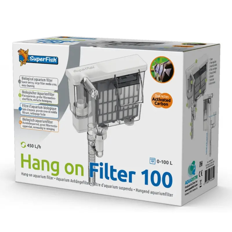 Filtro Exterior Mochila Superfish "hang On 100" Superfish