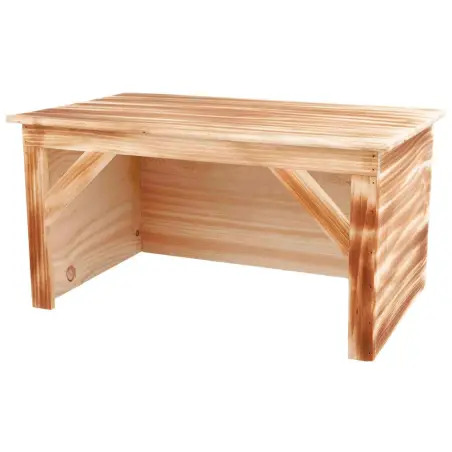 Casa Em Madeira Flamejada P/ Roedores 50x26x31 Cm Trixie - 1040160126