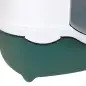 Toilete "tres Chic" Indoor verde/branco Stefanplast