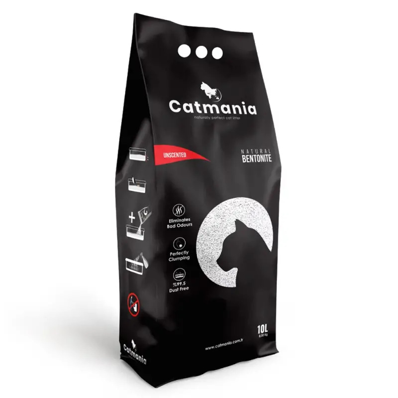 Catmania-litter Bentonite White Compact 10 Lt / 8,5 Catmania