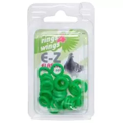 Anilhas Elasticas P/ Pombos 8 Mm verde 50 Un EX - 1040110030