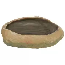 Comedouro/bebedouro "pedra" 15x3,5x12 Cm Trixie - 1040090357