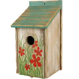 Ninho Em Madeira P/ Aves De Medio Porte 15x28x14 Cm/ø Trixie - 1040170083