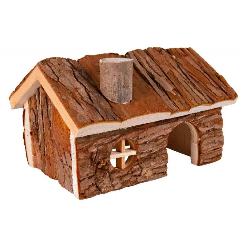 Casa "hendrik" C/ Chamine Em Madeira P/ Hamsters 20x1 Trixie