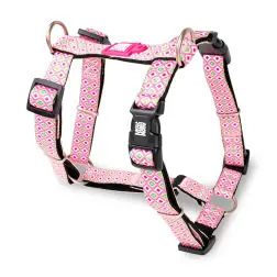 Peitoral "Retro Pink" Max&Molly - XS - Até 9kg/Circunf. Peito: 32-40cm - 1040180546