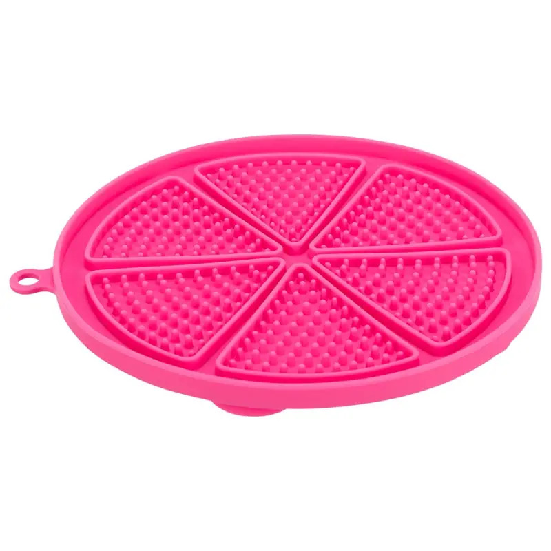 Placa "lick"n"snack" c/ Ventosas Ø18 Cm rosa Trixie Placa "lick"n"snack" c/ Ventosas Ø18 Cm rosa Trixie