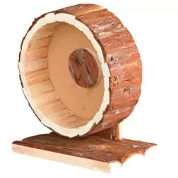 Roda Em Madeira Natural Living P/ Roedores - Ø 20 Cm Trixie - 1040060944