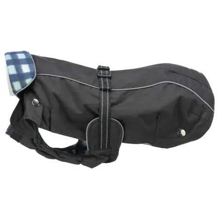 Capa "Rouen" para Cães Preto Trixie - Circunferência Barriga: 36-58cm/Comp: 30cm - 1040240662