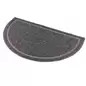 Tapete Semi-circular Em Pvc P/ Wc 59x35 Cm antracite Trixie