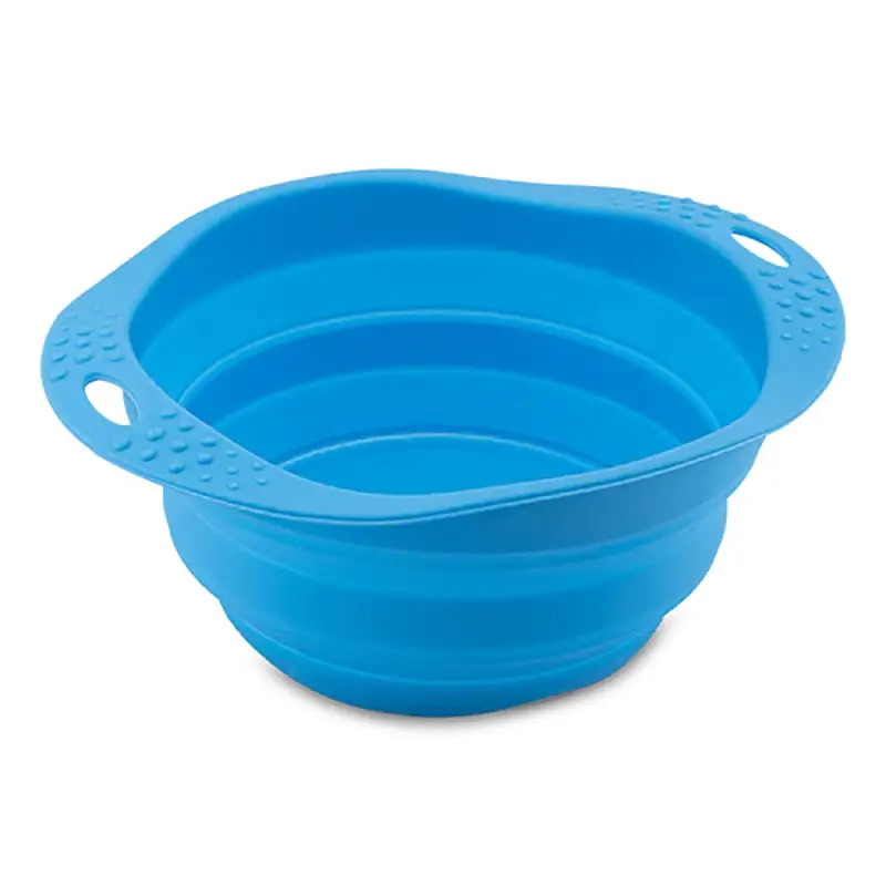 Comedouro de Viagem Bowl Azul Beco